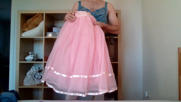 ballet dress - I really love the poofiness of this ballet dress , ballet , Feminization,Dolled Up,Sissy Fashion