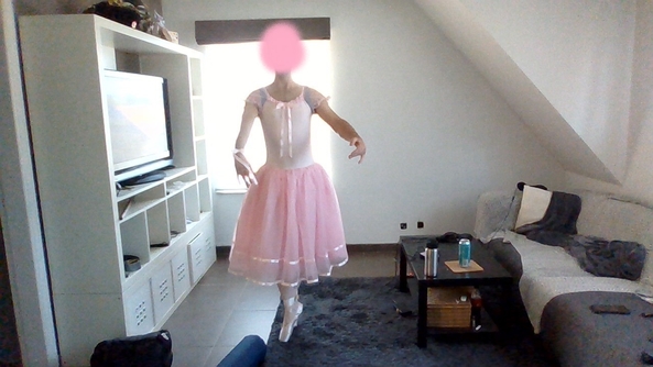 ballet dress - I really love the poofiness of this ballet dress , ballet , Feminization,Dolled Up,Sissy Fashion