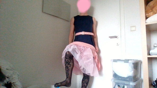 happy new year everyone, dress,stockings,petticoat, Sissy Fashion,Dolled Up