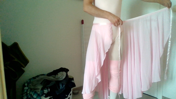 dressing up as a ballerina - it's been a long time since i've dresses as a ballerina, ballet,leotard,skirt, Sissy Fashion,Feminization