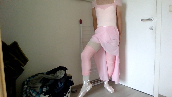 dressing up as a ballerina - it's been a long time since i've dresses as a ballerina, ballet,leotard,skirt, Sissy Fashion,Feminization