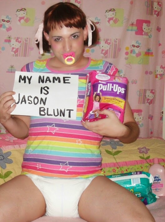 Jason Blunt Adult Baby Sissy Diaper Boy , Jason blunt,adult baby,abdl,diapers,sissy,pathetic,humiliation,exposed 