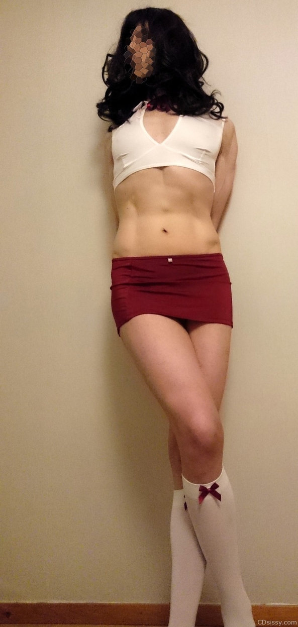 Just me, legs,miniskirt,cd,lingerie,#feminization,sissy,smooth, Feminization,Sissy Fashion