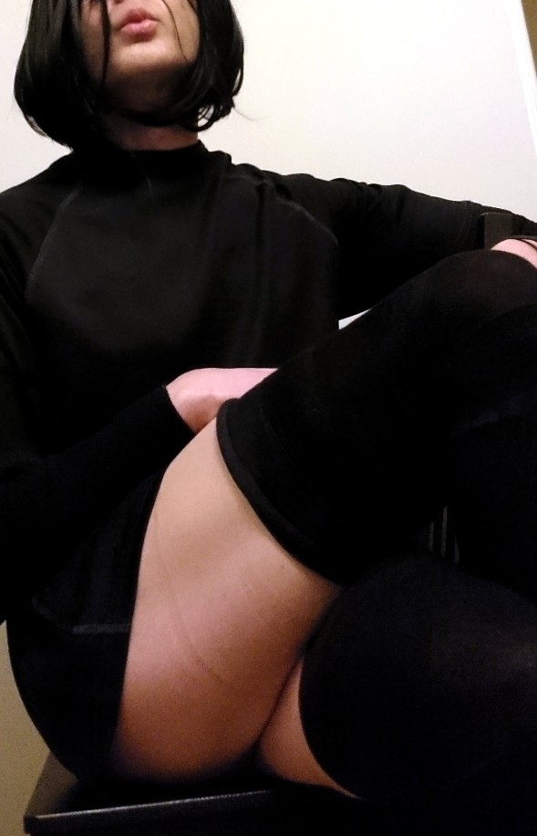 Just me, legs,miniskirt,cd,lingerie,#feminization,sissy,smooth, Feminization,Sissy Fashion