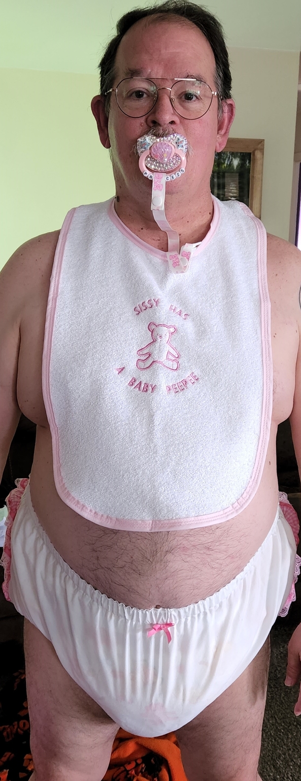 Sissy has a Baby-Sized Peepee - Baby-Sized Peepees go in Diapers!, Diapers,Sissy,Baby,Forced,SPH,Bib,Shame, Adult Babies,Feminization,Diaper Lovers,Wetting The Bed,Bad Boy To Good Girl,Dolled Up,Sissy Fashion