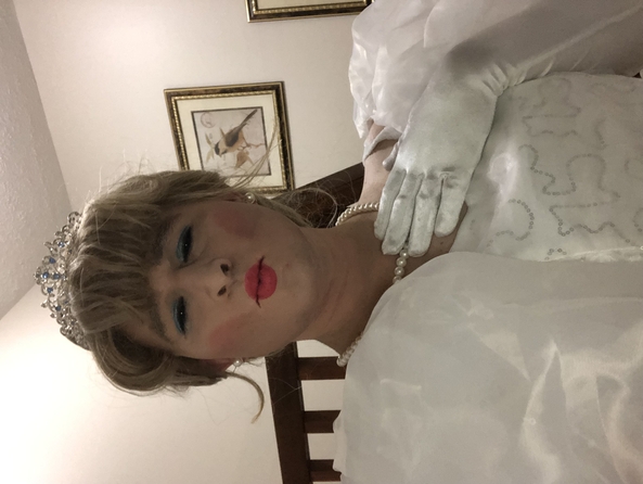 Sissy feminine bride - I finally got my wedding dress and I felt fabulously feminine and pretty. Please tell me how feminine I am and please don’t hold back, Bride,Feminine,, Feminization,Sissy Fashion,Wedding,Fairytale,Dolled Up