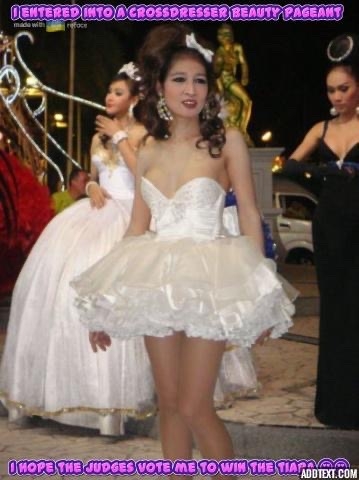 Beauty Pageant 👑 - I hope I win and get that beautiful diamond Tiara, Sissy,Feminization,Crossdresser , Dolled Up,Fairytale,Feminization