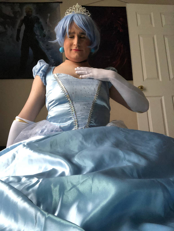 Princess Sapphire  - A princess I created her name is Sapphire , Feminization,Sissy,Princess , Sissy Fashion,Fairytale,Dolled Up