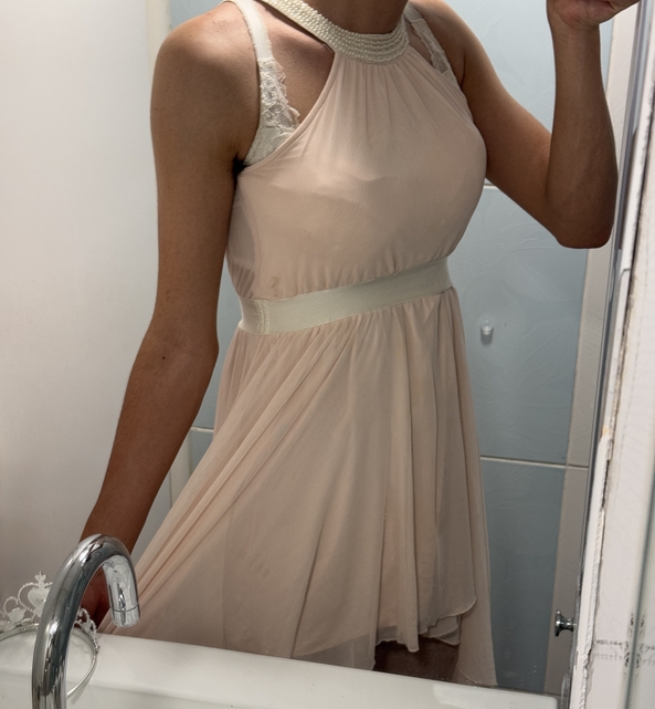  My Sissy Princess Outfit🥰💖 - Sissy Princess Outfit👑💖: Pink Dress, White Bra, White Stockings, Panties, Pink High Heels, Princess Crown✨, Princess Sissy Outfit Dress High Heels Pink Stockings Panties Bra Lingerie, Feminization,Sissy Fashion,Identity Swap,Fairytale,Dolled Up,Bad Boy To Good Girl