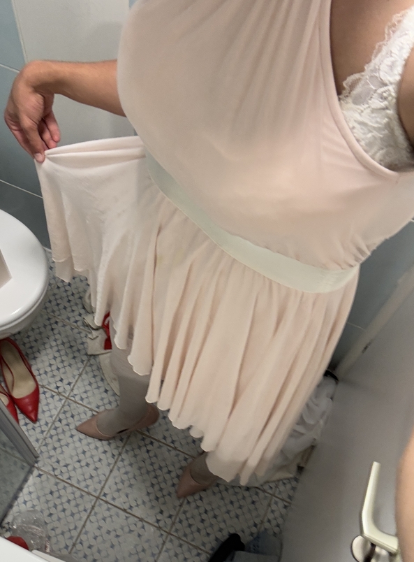  My Sissy Princess Outfit🥰💖 - Sissy Princess Outfit👑💖: Pink Dress, White Bra, White Stockings, Panties, Pink High Heels, Princess Crown✨, Princess Sissy Outfit Dress High Heels Pink Stockings Panties Bra Lingerie, Feminization,Sissy Fashion,Identity Swap,Fairytale,Dolled Up,Bad Boy To Good Girl