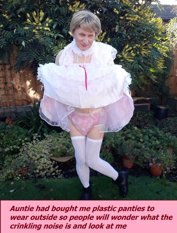 Birthday Party - Auntie has bought me lots of presents to show off to her friends so they can see what an obedient little girl I am., Sissy girl,dummy,nappy,baby reins,collars and leads, Adult Babies,Feminization,Slow Change,Sex Toys,Sissy Fashion,Diaper Lovers