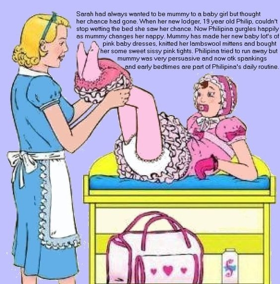 More AB/sissy art - Another selection of AB/sissy artwork from various artists., art,various artists,adult baby,sissy baby,humiliation,baby clothes, Adult Babies,Feminization,Dominating Mistress Or Master,Humiliation,Diaper Lovers,Dolled Up,Bondage,Spankings