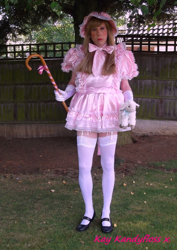 Sissy Bo Peep has lost her sheep... -  ... and hopefully will get a damn good spanking for it! (giggles). , sissy,sissy girl,pink,frilly,cross dresser,bo peep,fairy tale, Feminization,Dominating Mistress Or Master,Sissy Fashion,Fairytale,Dolled Up