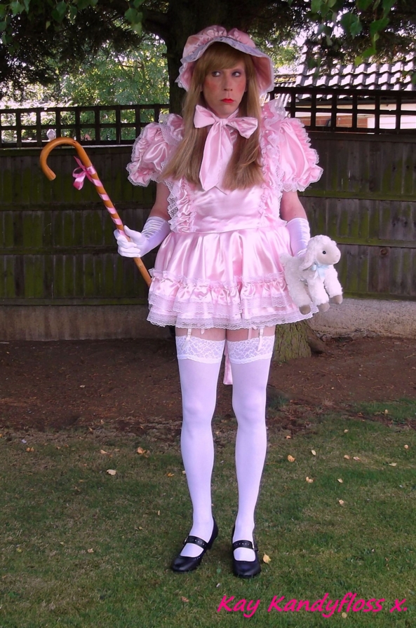Sissy Bo Peep has lost her sheep... -  ... and hopefully will get a damn good spanking for it! (giggles). , sissy,sissy girl,pink,frilly,cross dresser,bo peep,fairy tale, Feminization,Dominating Mistress Or Master,Sissy Fashion,Fairytale,Dolled Up