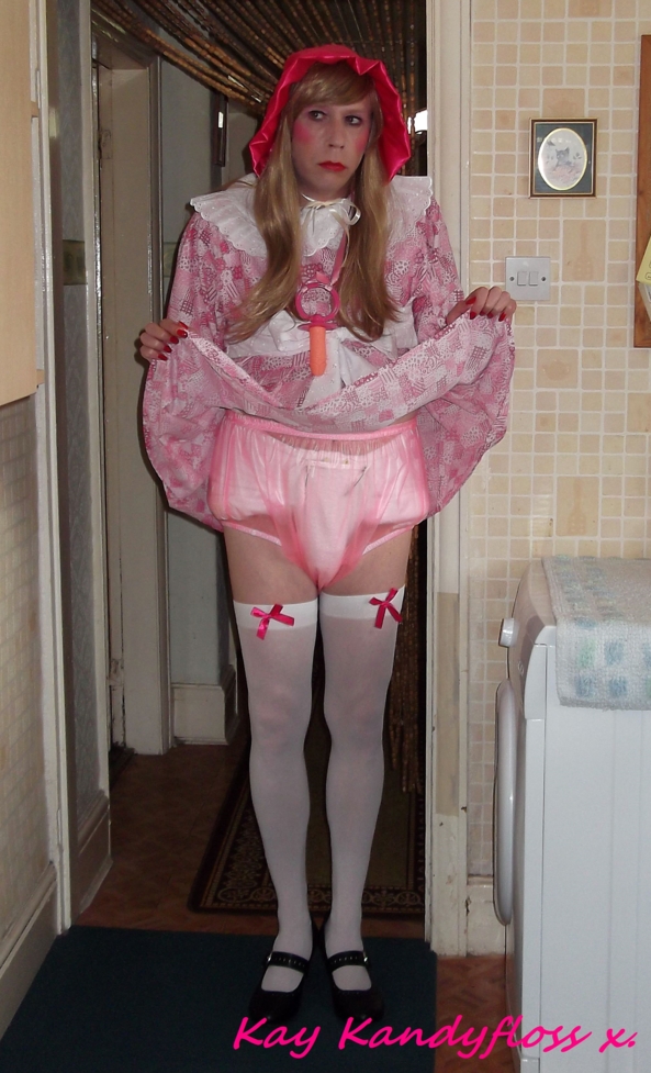 Sissy Baby Kay - Hiya! Being a proper little sissy baby for Mummy. :-), sissy,sissy baby,adult baby,humiliation,nappies,diapers, Adult Babies,Feminization,Dominating Mistress Or Master,Humiliation,Dolled Up,Diaper Lovers