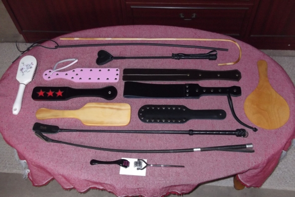 Choices,choices - A selection of goodies from my collection - now, shall we begin...., Spanking,bondage,anal toys,equipment, Sex Toys,Spankings,Bondage
