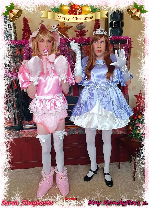 Christmas wishes for sissies - Be very careful when making a wish for eternal youth - especially with this Sissy Godmother! Merry Christmas wishes and lots of kisses to all our fabulous friends xxx, Christmas,sissy,sissy baby,nappy,dresses, Adult Babies,Feminization,Dolled Up,Holiday,Dominating Mistress Or Master
