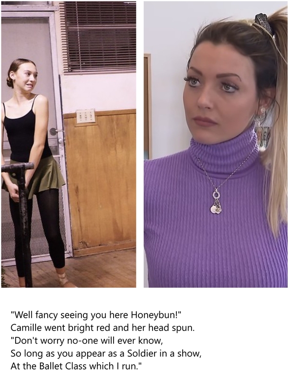 Camille and Chloe - Be careful what you wish for, Ballet,leotard,tights,humiliation, Feminization,Bad Boy To Good Girl