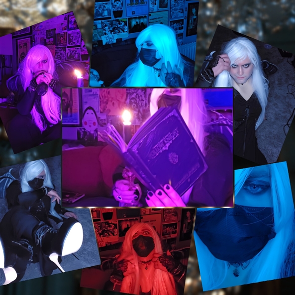 More Dressup Time! :D - Home alone and having fun ^-^, Sissy,femboy,wig,rock,guitar,black,music,white, Sci-Fi,Pop Culture,Fairytale,Feminization