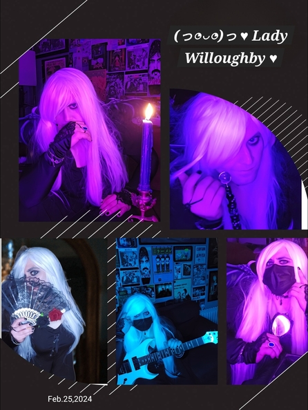 More Dressup Time! :D - Home alone and having fun ^-^, Sissy,femboy,wig,rock,guitar,black,music,white, Sci-Fi,Pop Culture,Fairytale,Feminization
