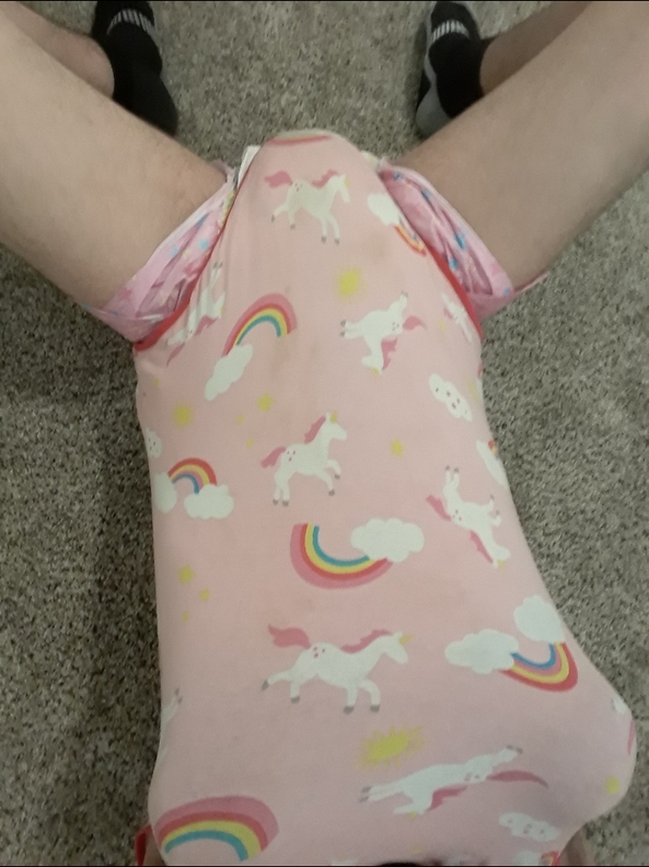 Diapered in a Onesie!! - I love wearing a big wet diaper and a cute little onesie.  I need some more Oneises, any suggestions??, ABDL,Diaper,Diapered,Onesie , Diaper Lovers,Breast Feeding,Wetting The Bed,Adult Babies,Thumb Sucking