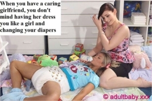 Look at the Big Sissy In Diapers & a Dress - Oh The Humiliation! I Love It!, AB/DL Sissy Crossdresser, Adult Babies,Feminization,Sissy Fashion,Diaper Lovers,Dolled Up