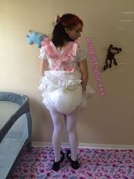 Love Diapered Sissies - It's Terrific To Live Like This!, ABDL Sissy, Adult Babies,Feminization,Sissy Fashion,Diaper Lovers,Dolled Up