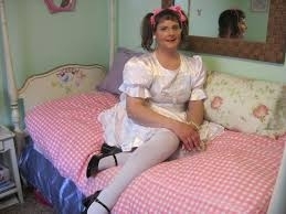 Urine Luck - Diapered & Dressed For Another Day Sissy, ABDL Sissy, Adult Babies,Feminization,Sissy Fashion,Diaper Lovers,Dolled Up