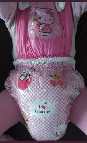 Wonderful Morning Dressed Girly With A Huge Diaper - Great To Be A Sissy, ABDL Sissy Crossdresser, Adult Babies,Feminization,Sissy Fashion,Dolled Up,Diaper Lovers