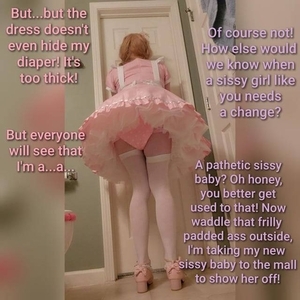 DIAPERED & DRESSED FOREVER - My Life, ABDL Sissy Crossdresser, Adult Babies,Feminization,Sissy Fashion,Diaper Lovers,Dolled Up