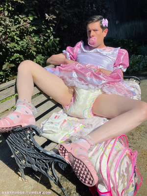 Diapered & Dressed All The Time! - I Love It!, ABDL Sissy Crossdresser, Adult Babies,Feminization,Sissy Fashion,Diaper Lovers,Dolled Up