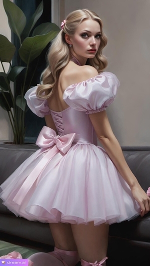 Diapered Like A Little Girl - Humiliated & Ejaculated, ABDL Sissy Crossdresser, Adult Babies,Feminization,Sissy Fashion,Diaper Lovers,Dolled Up