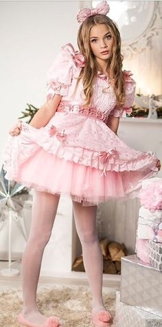 Diapered & Dressed As A Girl! - It Makes Diaper Changes Easier, ABDL Sissy Crossdresser, Adult Babies,Feminization,Sissy Fashion,Diaper Lovers,Dolled Up