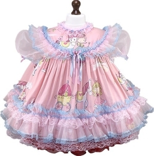 Wonderful Morning Dressed Girly With A Huge Diaper - Great To Be A Sissy, ABDL Sissy Crossdresser, Adult Babies,Feminization,Sissy Fashion,Dolled Up,Diaper Lovers