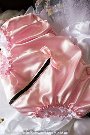 Sweet Diapered Sissy - Such a Pretty Dress & Plastic Panties!, ABDL Sissy Crossdresser, Adult Babies,Feminization,Sissy Fashion,Diaper Lovers,Dolled Up