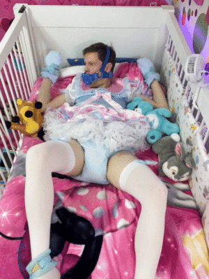 A Big Sissy Baby In Diapers - 24/7, ABDL Sissy Crossdresser, Adult Babies,Feminization,Sissy Fashion,Diaper Lovers,Dolled Up
