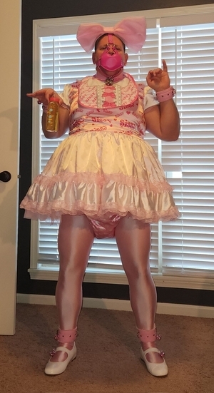 Another Day Diapered, Dressed & Milked - It happens Every Day, I'm a Sissy!, ABDL Sissy Crossdressing, Adult Babies,Feminization,Sissy Fashion,Diaper Lovers,Dolled Up