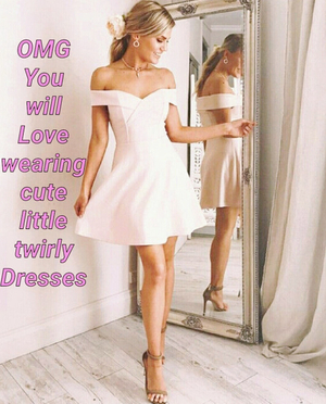 Lovely Dresses, Silky Nylons, Taught Garters - And A Big Thick Diaper & Rubber Panties, ABDL Sissy Crossdresser, Adult Babies,Feminization,Sissy Fashion,Diaper Lovers,Dolled Up