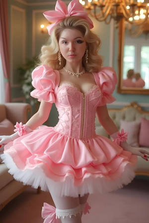 Another Day Diapered, Dressed & Milked - It happens Every Day, I'm a Sissy!, ABDL Sissy Crossdressing, Adult Babies,Feminization,Sissy Fashion,Diaper Lovers,Dolled Up