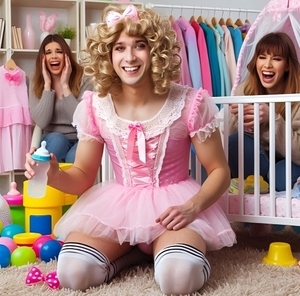 Only For Sissies - Lucky Ones, ABDL Sissy Crossdresser, Adult Babies,Feminization,Sissy Fashion,Diaper Lovers,Dolled Up