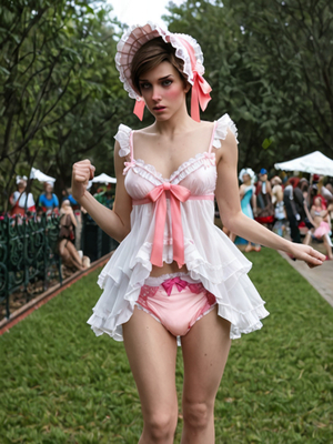 No Hiding When You're A 24/7 Fairy - Diaper & Dressed All The Time it's PRIDE MONTH!, ABDL Sissy Crossdresser, Adult Babies,Feminization,Sissy Fashion,Diaper Lovers,Dolled Up