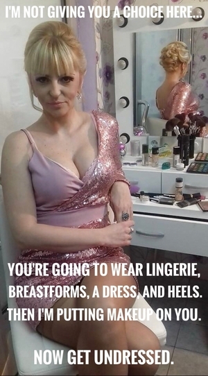 The Man Is Always In Diapers & A Dress - He Loves It!, ABDL Sissy Crossdresser, Adult Babies,Feminization,Sissy Fashion,Diaper Lovers,Dolled Up