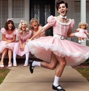 Only For Sissies - Lucky Ones, ABDL Sissy Crossdresser, Adult Babies,Feminization,Sissy Fashion,Diaper Lovers,Dolled Up