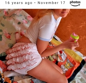 Dressed Pretty With Thick Diapers - Every Day, The Frillier The Better!, ABDL Sissy Crossdresser, Adult Babies,Feminization,Sissy Fashion,Diaper Lovers,Dolled Up