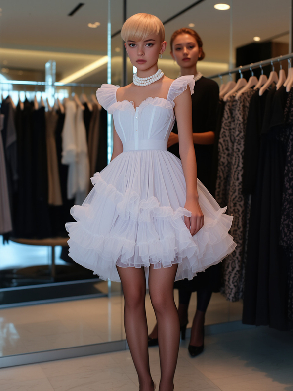 Frilly Dresses, An Audience, Diapered Forever - My Life In A Nutshell, ABDL Sissy,Crossdresser, Adult Babies,Feminization,Sissy Fashion,Diaper Lovers,Dolled Up