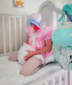 Such A Lovely Silky Feeling - Don't Stop, ABDL Sissy Crossdresser, Adult Babies,Feminization,Sissy Fashion,Diaper Lovers,Dolled Up