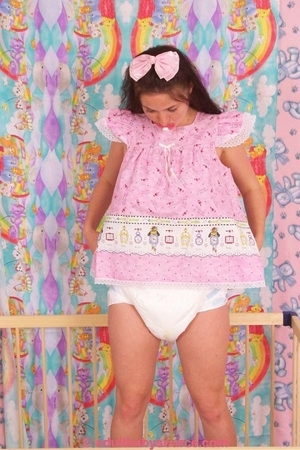 Getting Diaper & Dressed Is A Great Gift - Bestowed Daily, ABDL Sissy Crossdresser, Adult Babies,Feminization,Sissy Fashion,Diaper Lovers,Dolled Up