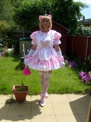 S0 Nice To Hear I'm Staying Dressed As A Sissy - Diaper Dresses Nylons & Everything Else!, ABDL Sissy Crossdresser, Adult Babies,Feminization,Sissy Fashion,Diaper Lovers,Dolled Up