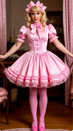 So Silky Soft Frilly & Sissy - Always & Forever, ABDL Sissy Crossdresser, Adult Babies,Feminization,Sissy Fashion,Diaper Lovers,Dolled Up