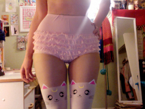 Diapered & Dressed As A Gurl - Forever, ABDL Sissy Crossdresser, Adult Babies,Feminization,Sissy Fashion,Diaper Lovers,Dolled Up